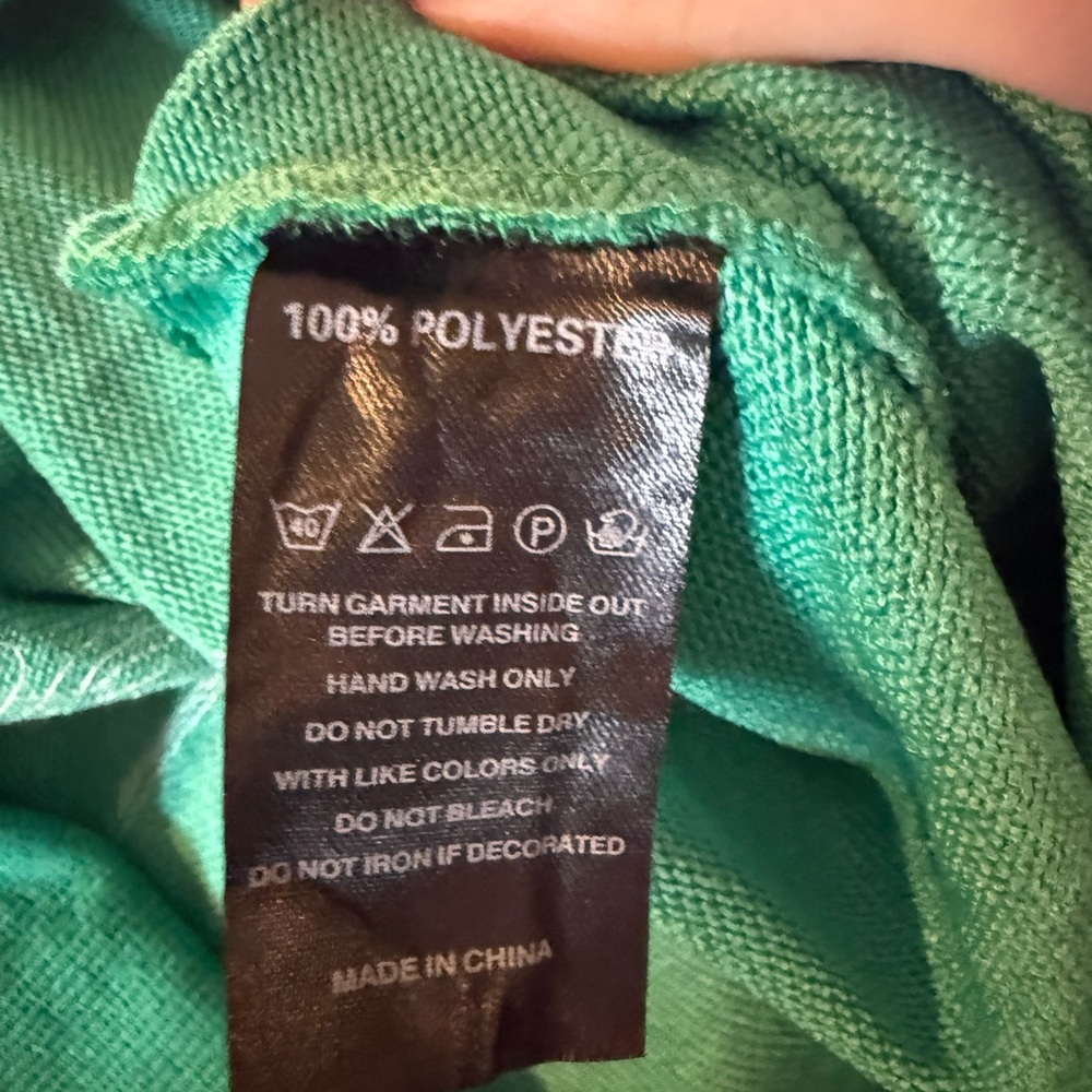 Christmas String Lights With Sequins Green Sweats… - image 6